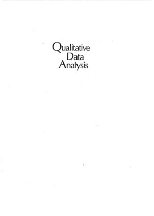 Qualitative Data Analysis An Expanded Sourcebook Nd Edition Matthew