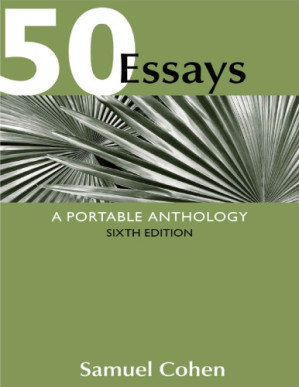 50 essays a portable anthology 5th edition pdf free download