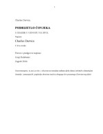 Charles Darwin — Podrijetlo čovjeka