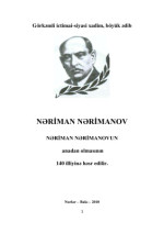 Əhmədov Teymur. — Görkəmli ictimai-siyasi xadim, böyük ədib Nəriman Nərimanov
