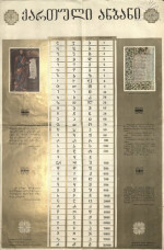 ცინცაძე სპარტაკ, მაჭავარიანი ელენე — ქართული ანბანი