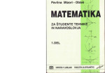 Pavlina Mizori-Oblak — Matematika za študente tehnike in naravoslovja, 1. del
