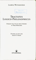 Wittgenstein, Ludwig — Tractatus logico-philosophicus