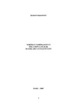 Həsənov H.Ə. — Nəriman Nərimanovun milli dövlətçilik baxışları və fəaliyyəti