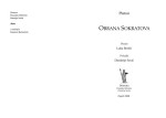 Plato, Platon, Giovanni Reale — Obrana Sokratova