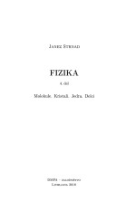 Janez Strnad — Fizika, 4. del