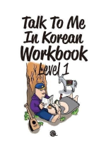 TalkToMeInKorean — Talk to Me in Korean Workbook Level 1