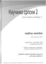 Milivoj Alanović, Isidora Bjelaković, Jasmina Dražić — Naučimo srpski 2 - radna sveska - Let's learn Serbian