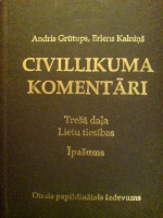 E.kalniņš — CivilLikuma komentāri lietu tiesibas
