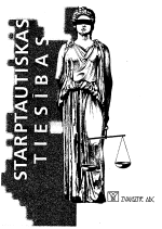 Juris Bojārs — Starptautiskas tiesibas