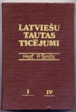 Prof. Pēteris Šmits  — Latviešu tautas ticējumi