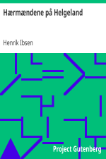 Henrik Ibsen — Hærmændene på Helgeland