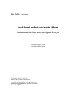 Lise Richter Lorentzen — Norsk-fransk ordbok over lumske likheter