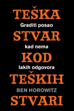 B. Horowitz — TEŠKA STVAR KOD TEŠKIH STVARI