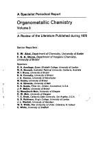 E.W.ABEL — ORGANOMETALLIC CHEMISTRY VOL 3