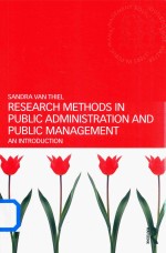Sandra Van Thiel — Research Methods In Public Administration And Public Management An Introduction
