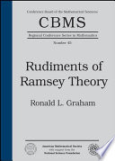 Ronald Lewis Graham,. — RUDIMENTS OF RAMSEY THEORY