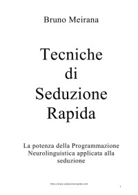 Meirana Bruno — Tecniche di seduzione rapida
