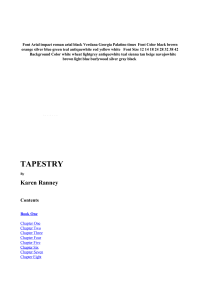 Ranney Karen — Tapestry