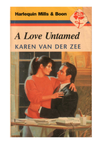 Van Der Zee, Karen — A Love Untamed