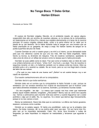 Harlan Elison — No Tengo Boca Y Debo Gritar