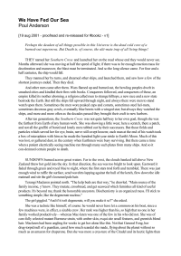 Anderson Poul — We Have Fed Our Sea