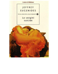 Eugenides Jeffrey — Le vergini suicide