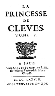 La fayette, Madame de — La princesse de Clèves