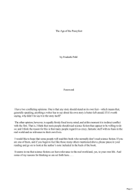Pohl Frederik — Age Of The Pussyfoot