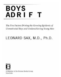 Sax Leonard — Boys Adrift