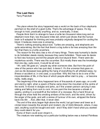 Terry Pratchett — The Last Hero