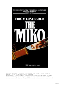 van Lustbader, Eric — Miko