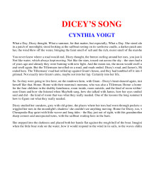 Voigt Cynthia — Dicey's Song