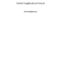 Stephenson Neal — Global Neighborhood Watch