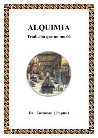 Papus — Alquimia