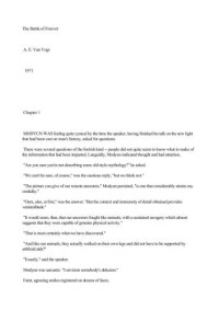 van  Vogt, A E — The Battle of Forever