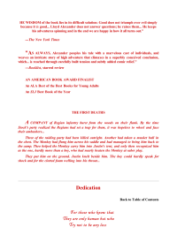 Alexander Lloyd — The Kestrel