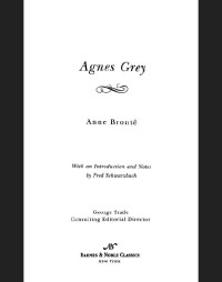 Bronte Anne — Agnes Grey