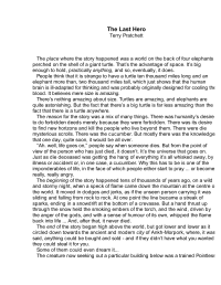 Terry Pratchett — The Last Hero
