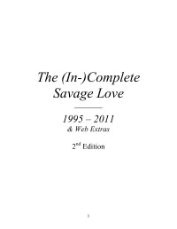 Savage Dan — Savage Love 1995-2011