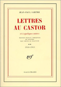 Jean-Paul Sartre — Lettres au Castor t. II
