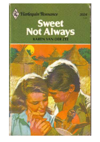 Van Der Zee, Karen — Sweet Not Always