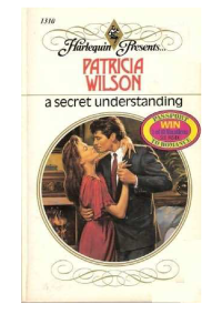Patricia Wilson — A Secret Understanding
