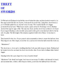 Sullivan, Michael J — Theft Of Swords: The Riyria Revelations