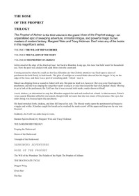 Weis Margaret — The Prophet of Akhran