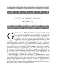 Agrippa, Heinrich Cornelius — Of Geomancy