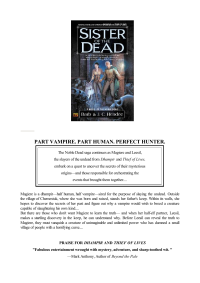 Hendee J C; Barb — Sister of the Dead