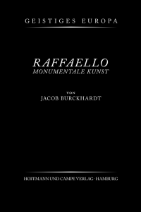 Burckhardt Jacob — Raffaello