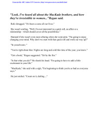 Nora Roberts — The Return Of Rafe Mackade