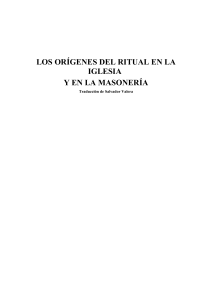 Blavatsky, H P — Ritual En La Iglesia Y En La Masoneria